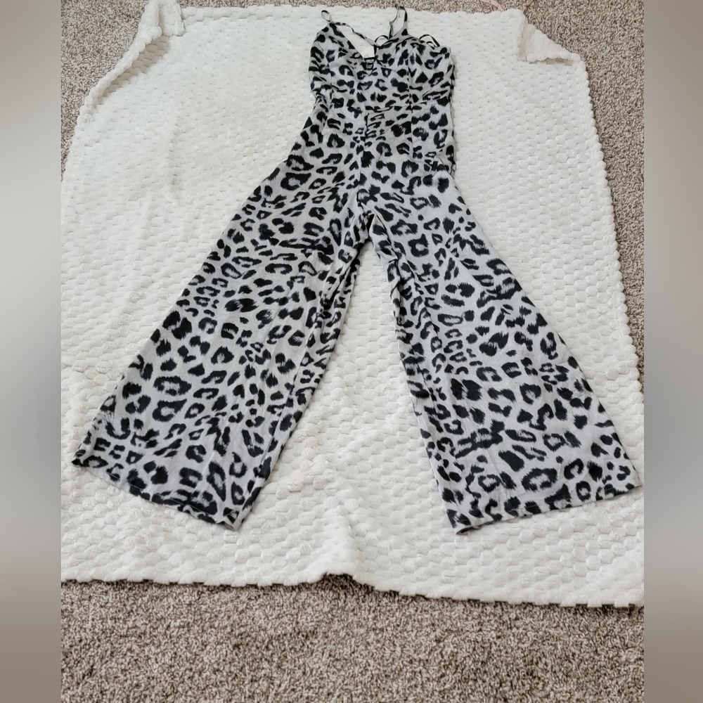Missguided Leopard Print Women's Jumpsuit‎